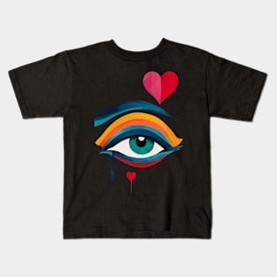 mom eye Kids T-Shirt